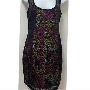 Multicolored Material Girl Dress
